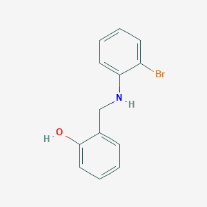 2-[(2-Bromoanilino)methyl]phenol