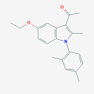 1-[1-(2,4-dimethylphenyl)-5-ethoxy-2-methyl-1H-indol-3-yl]ethanone