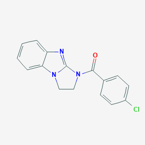 1-(4-chlorobenzoyl)-2,3-dihydro-1H-imidazo[1,2-a]benzimidazole