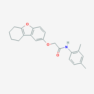 N-(2,4-dimethylphenyl)-2-(6,7,8,9-tetrahydrodibenzofuran-2-yloxy)acetamide