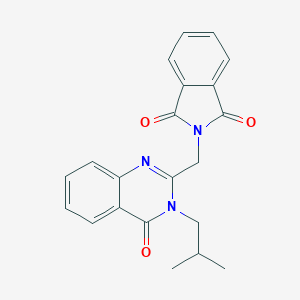 2-{[3-(2-methylpropyl)-4-oxo-3,4-dihydroquinazolin-2-yl]methyl}-1H-isoindole-1,3(2H)-dione