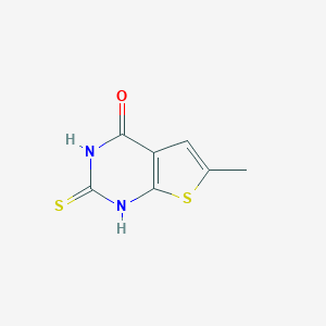 2-Mercapto-6-methylthieno[2,3-d]pyrimidin-4(3H)-one