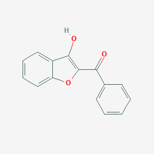 molecular formula C15H10O3 B376592 2-Benzoyl-3-hydroxybenzofuran 