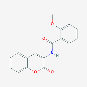 2-methoxy-N-(2-oxo-2H-chromen-3-yl)benzamide