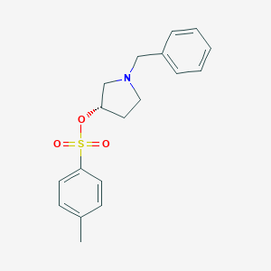 B037672 (S)-1-Benzyl-3-[(P-tolylsulfonyl)oxy]pyrrolidine CAS No. 116183-79-0