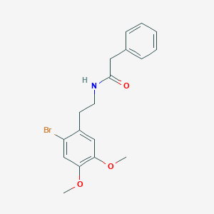 N-[2-(2-bromo-4,5-dimethoxyphenyl)ethyl]-2-phenylacetamide