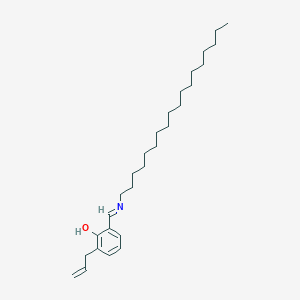 molecular formula C28H47NO B376765 2-Allyl-6-[(octadecylimino)methyl]phenol 