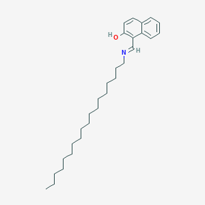 1-[(Octadecylimino)methyl]-2-naphthol