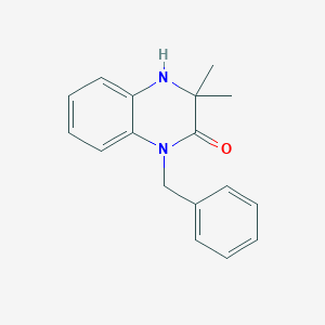 1-benzyl-3,3-dimethyl-4H-quinoxalin-2-one