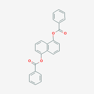 5-(Benzoyloxy)-1-naphthyl benzoate