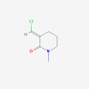 (3E)-3-(chloromethylidene)-1-methylpiperidin-2-one