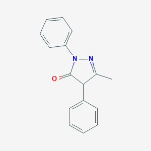 molecular formula C16H14N2O B376802 3-Methyl-1,4-diphenyl-1H-pyrazole-5(4H)-one 