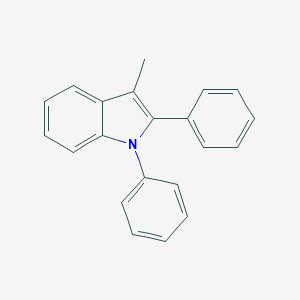 molecular formula C21H17N B376804 3-Methyl-1,2-diphenyl-1H-indole 