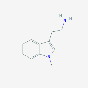 molecular formula C11H14N2 B376829 2-(1-甲基-1H-吲哚-3-基)乙胺 CAS No. 7088-88-2