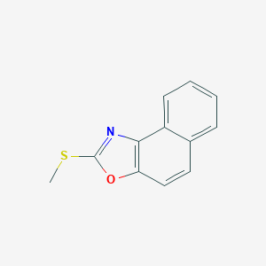 molecular formula C12H9NOS B376830 2-Methylsulfanyl-naphtho[1,2-d]oxazole CAS No. 4410-27-9