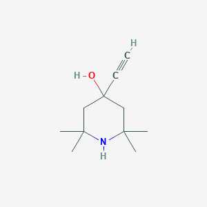 molecular formula C11H19NO B376835 4-Ethynyl-2,2,6,6-tetramethylpiperidin-4-ol CAS No. 53654-26-5