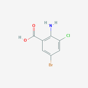 2-Amino-5-bromo-3-chlorobenzoic acid