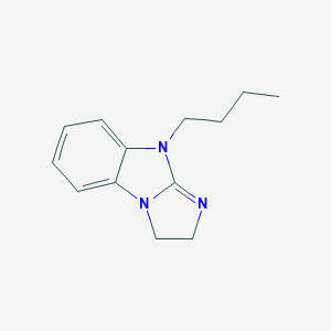 molecular formula C13H17N3 B376862 9-butyl-2,9-dihydro-3H-imidazo[1,2-a]benzimidazole 
