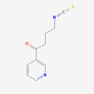 B037687 1-Butanone, 4-isothiocyanato-1-(3-pyridinyl)- CAS No. 123529-37-3