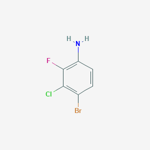 B037690 4-Bromo-3-chloro-2-fluoroaniline CAS No. 115843-99-7
