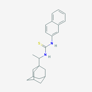 N-[1-(1-adamantyl)ethyl]-N'-(2-naphthyl)thiourea