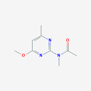 N-(4-methoxy-6-methylpyrimidin-2-yl)-N-methylacetamide