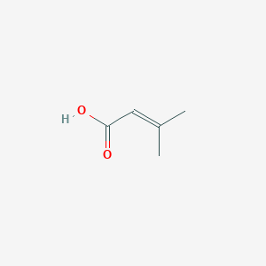 molecular formula C5H8O2 B377074 Acide 3,3-diméthylacrylique CAS No. 541-47-9