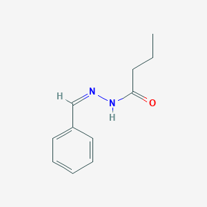 molecular formula C11H14N2O B377091 N'-benzylidenebutanohydrazide 