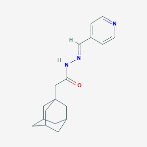2-(1-adamantyl)-N'-(4-pyridinylmethylene)acetohydrazide
