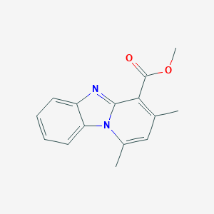 Methyl 1,3-dimethylpyrido[1,2-a]benzimidazole-4-carboxylate