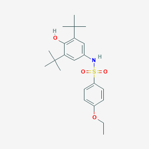 N-(3,5-ditert-butyl-4-hydroxyphenyl)-4-ethoxybenzenesulfonamide