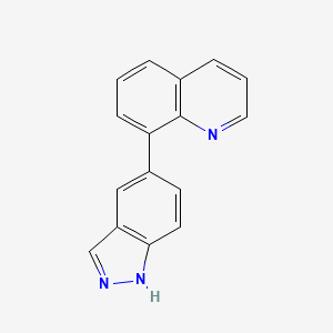 8-(1H-indazol-5-yl)quinoline