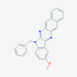 13-Benzyl-3-methoxy-13H-5,12,13-triaza-indeno[1,2-b]anthracene