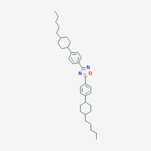 molecular formula C36H50N2O B377133 3,5-Bis[4-(4-pentylcyclohexyl)phenyl]-1,2,4-oxadiazole 
