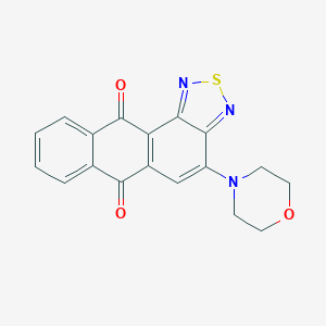 4-(4-Morpholinyl)anthra[1,2-c][1,2,5]thiadiazole-6,11-dione