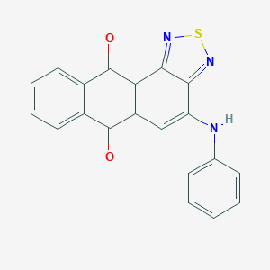 4-Anilinoanthra[1,2-c][1,2,5]thiadiazole-6,11-dione