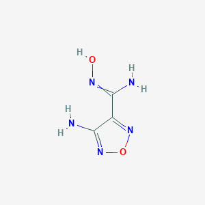 4-Amino-N'-hydroxy-1,2,5-oxadiazole-3-carboximidamide