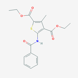 Diethyl 5-benzamido-3-methylthiophene-2,4-dicarboxylate