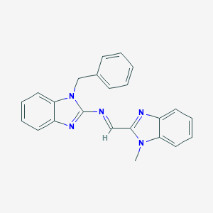 N-(1-benzyl-1H-benzimidazol-2-yl)-N-[(1-methyl-1H-benzimidazol-2-yl)methylene]amine