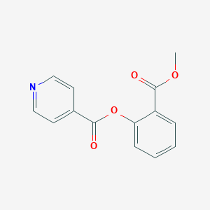 2-(Methoxycarbonyl)phenyl isonicotinate