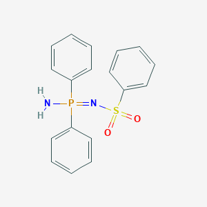 N-[amino(diphenyl)phosphoranylidene]benzenesulfonamide