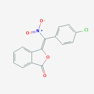 3-{(4-chlorophenyl)nitromethylene}-2-benzofuran-1(3H)-one