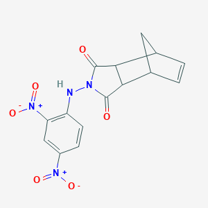 2-((2,4-dinitrophenyl)amino)-3a,4,7,7a-tetrahydro-1H-4,7-methanoisoindole-1,3(2H)-dione
