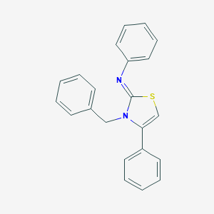 3-benzyl-N,4-diphenyl-1,3-thiazol-2-imine
