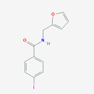 N-(furan-2-ylmethyl)-4-iodobenzamide