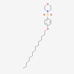 4-{[4-(Pentadecyloxy)phenyl]sulfonyl}morpholine