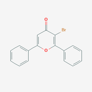 3-bromo-2,6-diphenyl-4H-pyran-4-one