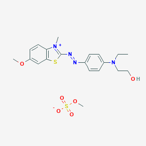 molecular formula C20H26N4O6S2 B037735 碱性蓝 41 CAS No. 12270-13-2