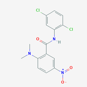 N-(2,5-dichlorophenyl)-2-(dimethylamino)-5-nitrobenzamide