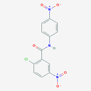 2-chloro-5-nitro-N-(4-nitrophenyl)benzamide